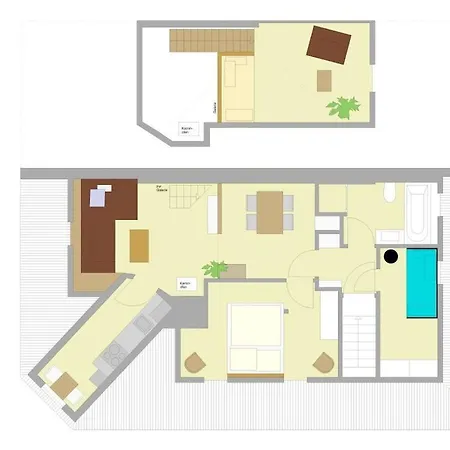 With 2 Bedrooms *
